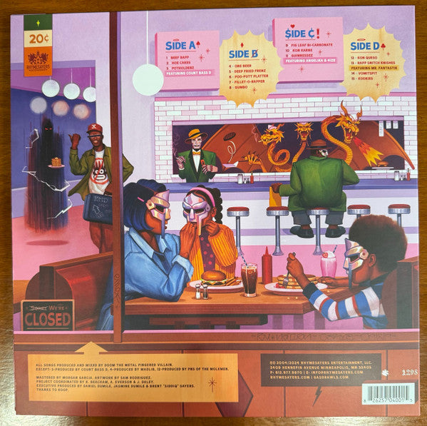 MF Doom : MM..Food (LP,Album,Limited Edition,Picture Disc,Reissue,Stereo)