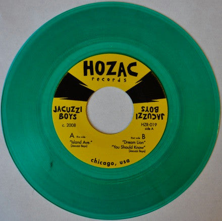 Jacuzzi Boys (2) : Island Ave. (7", Gre)