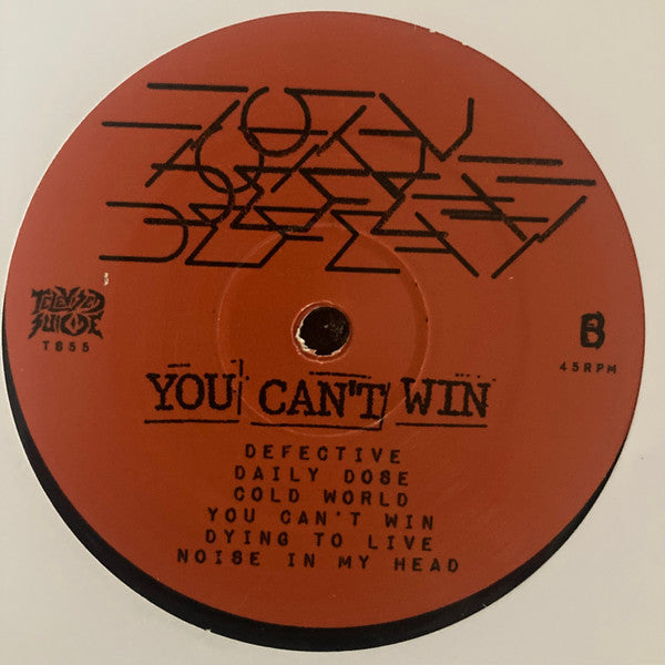Total Defeat : You Can't Win (12")