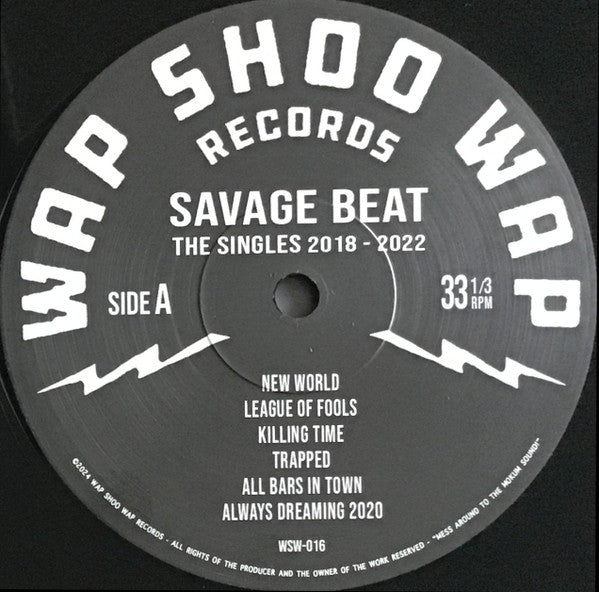 Savage Beat : The Singles 2018-2022 (LP, Comp)