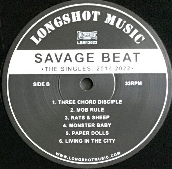 Savage Beat : The Singles 2018-2022 (LP, Comp)