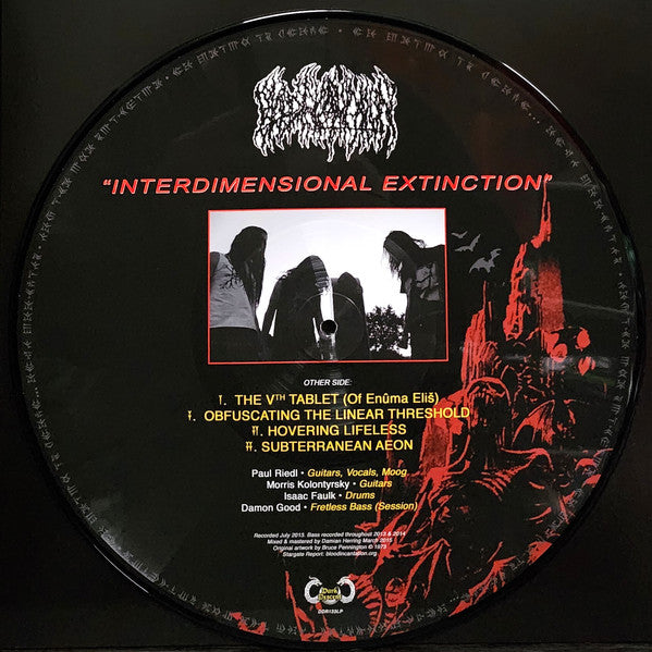 Blood Incantation : Interdimensional Extinction (LP,EP,Limited Edition,Picture Disc)