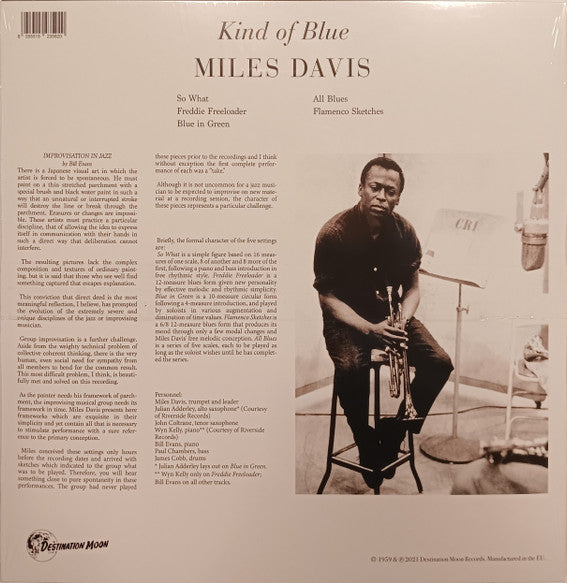 Miles Davis : Kind Of Blue (LP,Album,Reissue)