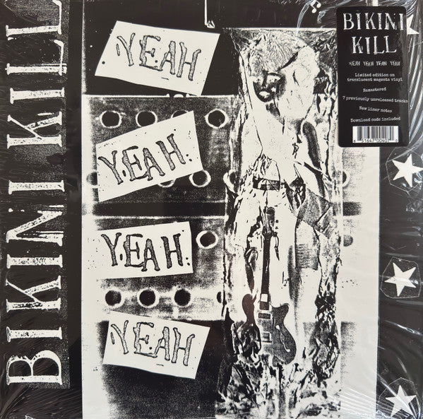 Bikini Kill : Yeah Yeah Yeah Yeah  (LP,Limited Edition,Reissue,Remastered)
