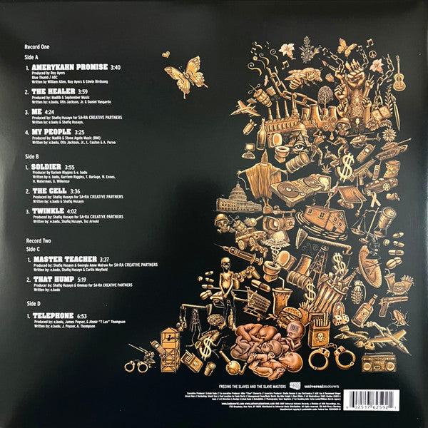 Erykah Badu : New Amerykah: Part One (4th World War) (LP,Album,Reissue)
