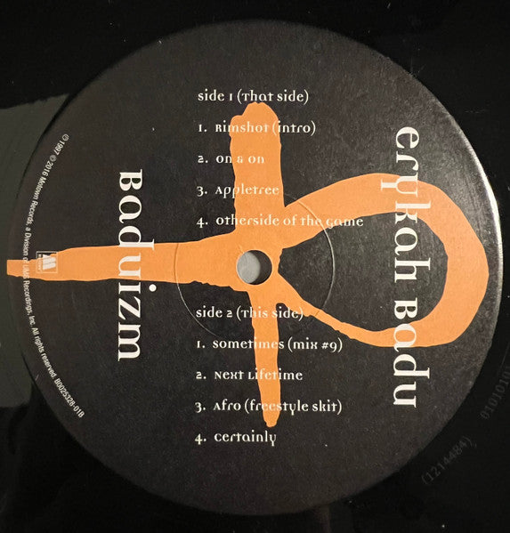Erykah Badu : Baduizm (LP,Album,Reissue)