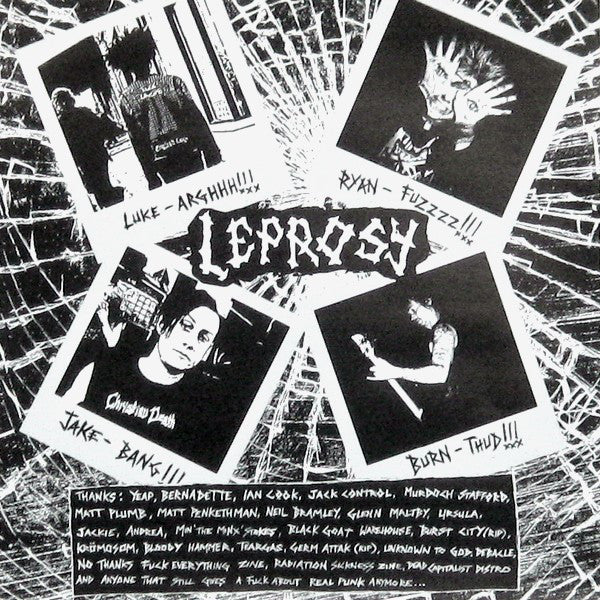 Leprosy (2) : 5 Tracks (7")