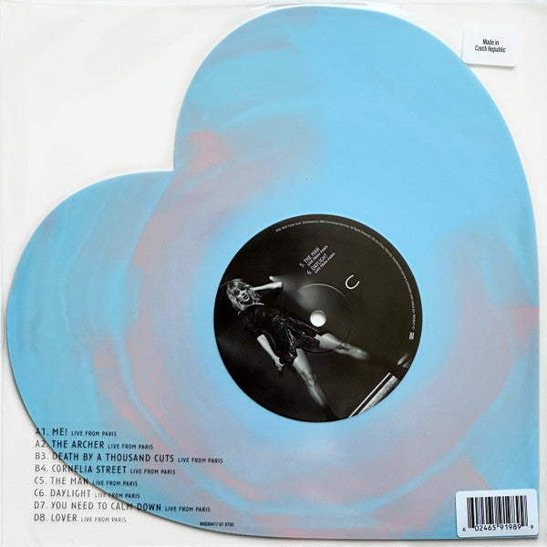 Taylor Swift : Lover (Live From Paris) (8",33 ⅓ RPM,Shape)