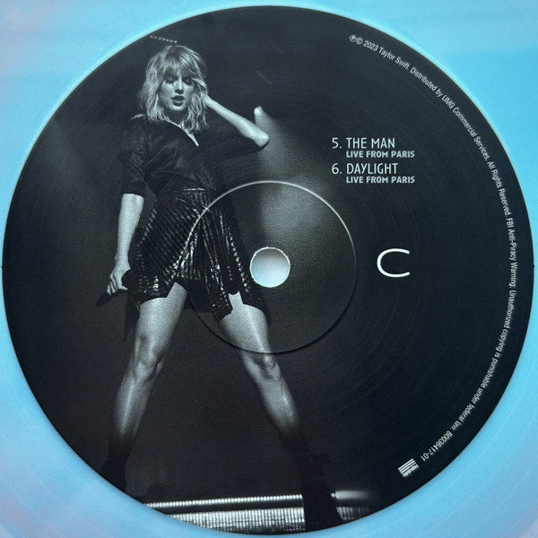 Taylor Swift : Lover (Live From Paris) (8",33 ⅓ RPM,Shape)