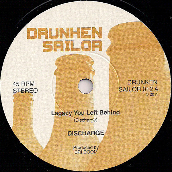 Off With Their Heads / Discharge : Never Run / Legacy You Left Behind (7",45 RPM)