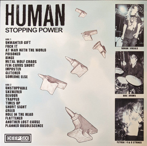 Human (53) : Stopping Power (LP, Album, Blu)