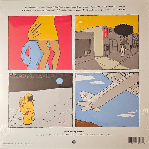 Quasimoto : Yessir Whatever (LP,Compilation,Reissue)