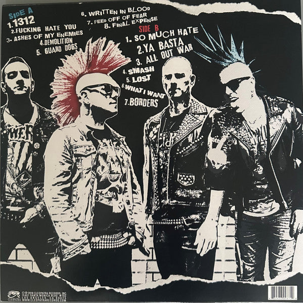 Casualties, The : Written In Blood (LP,Album,Limited Edition,Stereo)