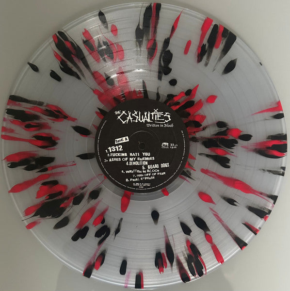 Casualties, The : Written In Blood (LP,Album,Limited Edition,Stereo)