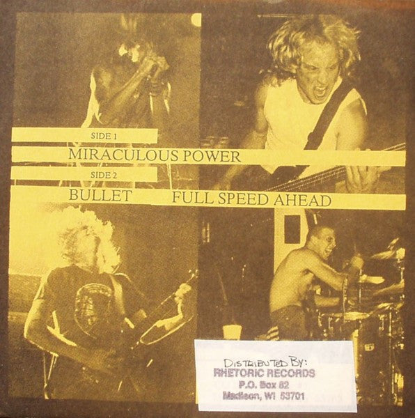 Imminent Attack : Miraculous Power (7")