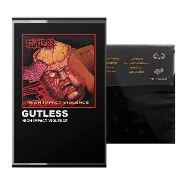 Gutless (4) : High Impact Violence (Cass, Album)