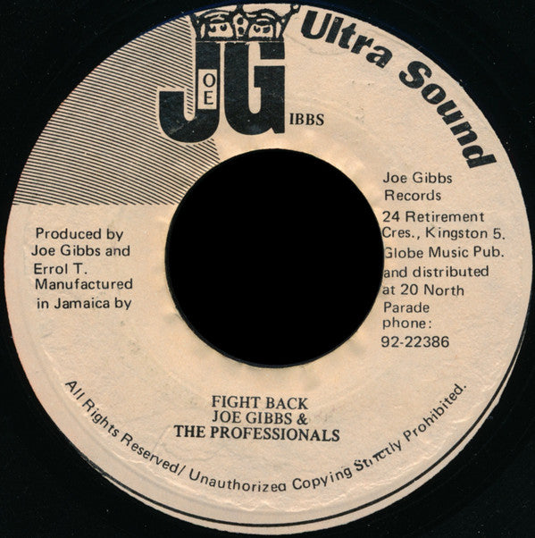 Barry Brown : Them A Fight (7")