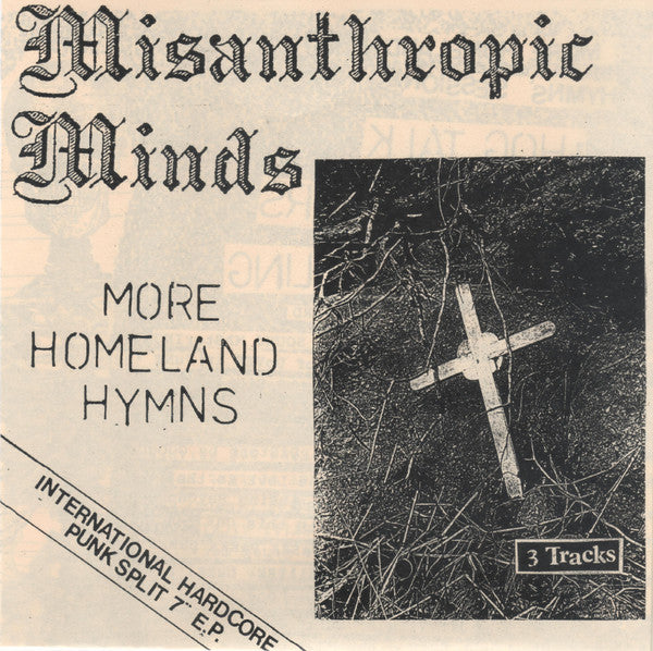 Misanthropic Minds / Häpeä : International Hardcore Punk Split 7" EP (7", EP)