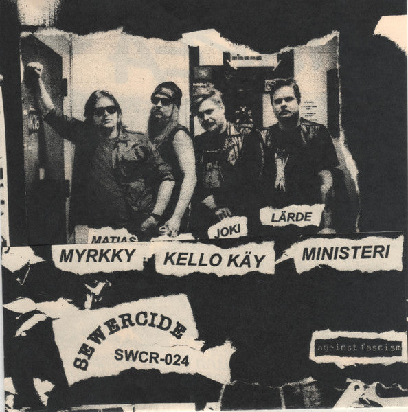 Misanthropic Minds / Häpeä : International Hardcore Punk Split 7" EP (7", EP)