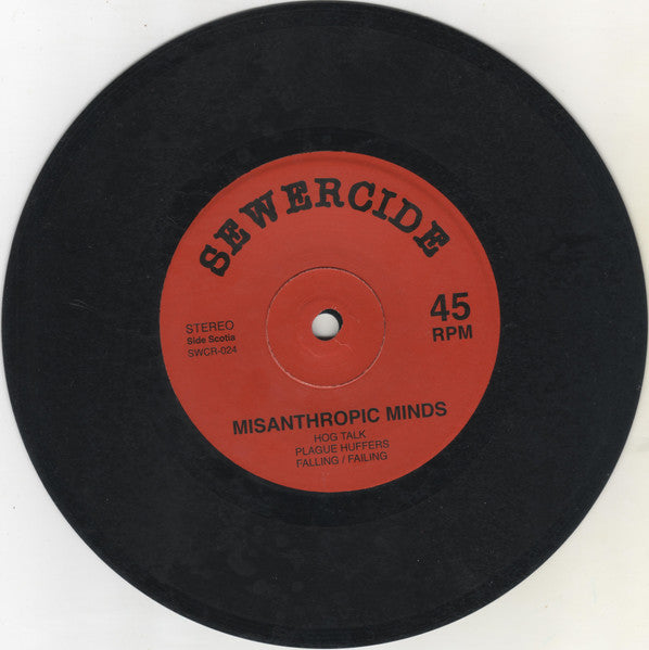 Misanthropic Minds / Häpeä : International Hardcore Punk Split 7" EP (7", EP)