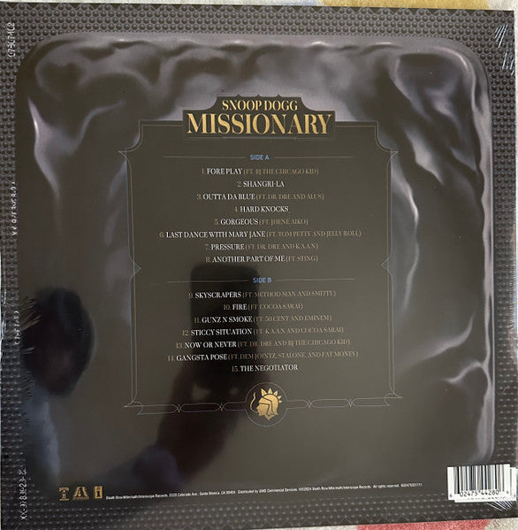 Snoop Dogg : Missionary (LP,Album,Limited Edition,Picture Disc)