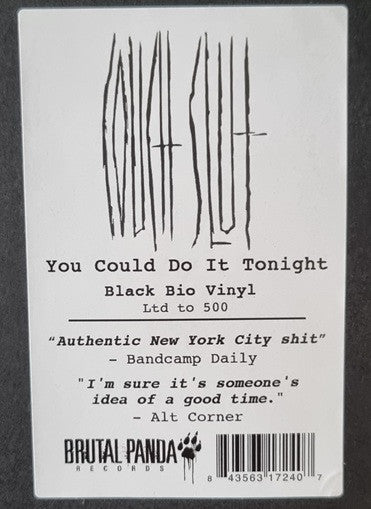 Couch Slut : You Could Do It Tonight (LP,Bioplastic,Repress)