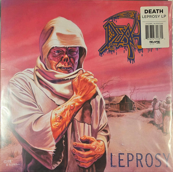 Death (2) : Leprosy (LP,Album,Reissue)