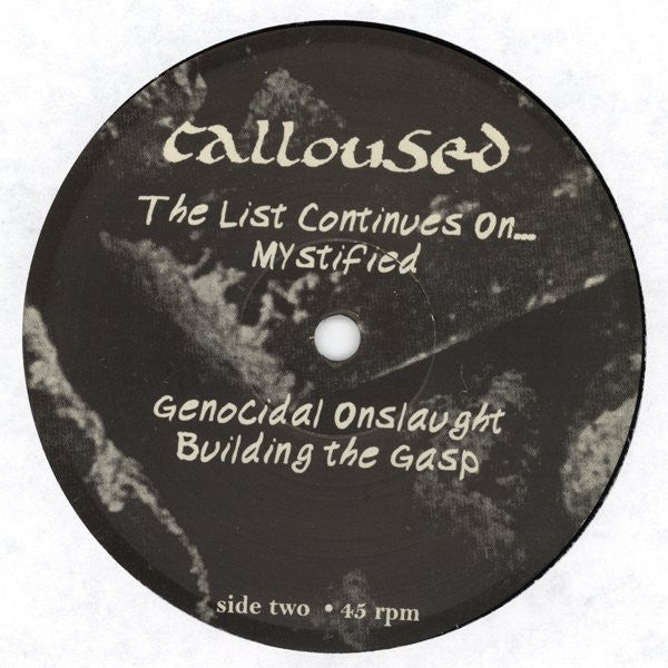 Calloused : The Masquerade (12",45 RPM,Album)