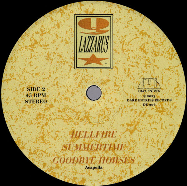 Q. Lazzarus : Goodbye Horses (12",45 RPM,Stereo)