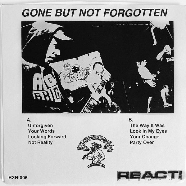 Gone But Not Forgotten : Seattle Crew Demo (7",EP,33 ⅓ RPM)