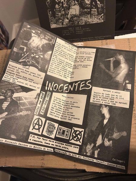 Inocentes : Miséria E Fome (7", EP, RE)