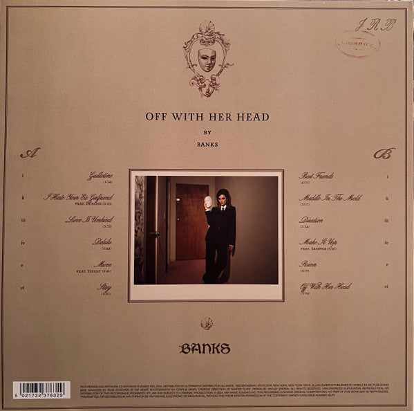 BANKS (7) : Off With Her Head (LP,Album)