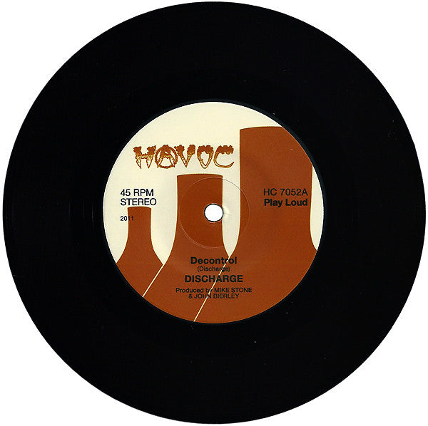 Discharge : Decontrol (7",45 RPM,EP,Reissue)