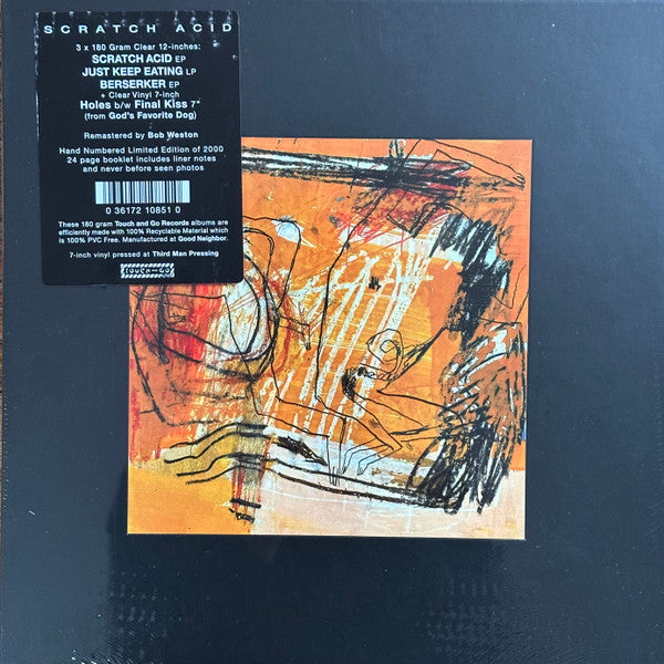 Scratch Acid : Scratch Acid Box Set (Compilation,Limited Edition,Numbered)