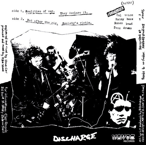 Discharge : Realities Of War (7",45 RPM,EP,Reissue)