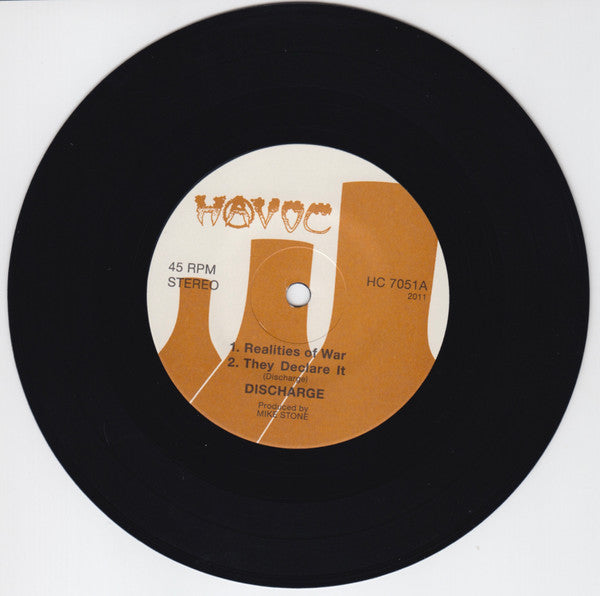 Discharge : Realities Of War (7",45 RPM,EP,Reissue)