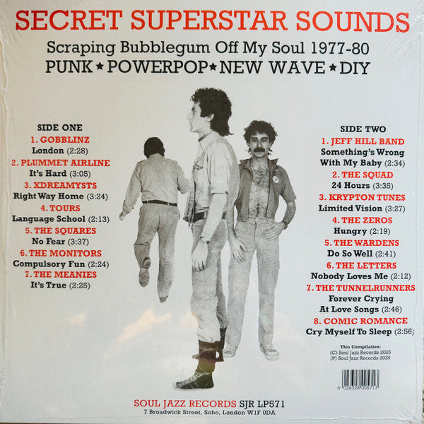 Various : Secret Superstar Sounds: Scraping Bubblegum Off My Soul 1977-80 (LP,Compilation)