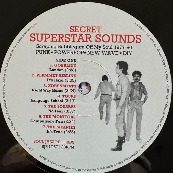 Various : Secret Superstar Sounds: Scraping Bubblegum Off My Soul 1977-80 (LP,Compilation)