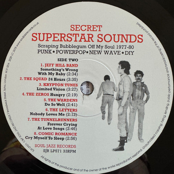 Various : Secret Superstar Sounds: Scraping Bubblegum Off My Soul 1977-80 (LP,Compilation)
