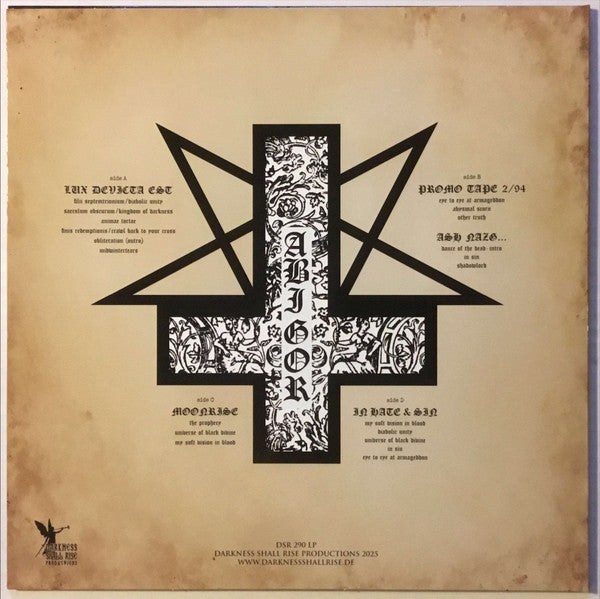 Abigor : Demos 1993-1994 (LP,Compilation,Limited Edition)
