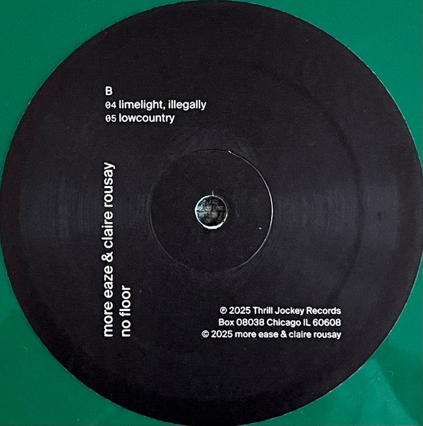 More Eaze & Claire Rousay : No Floor (LP,Limited Edition)