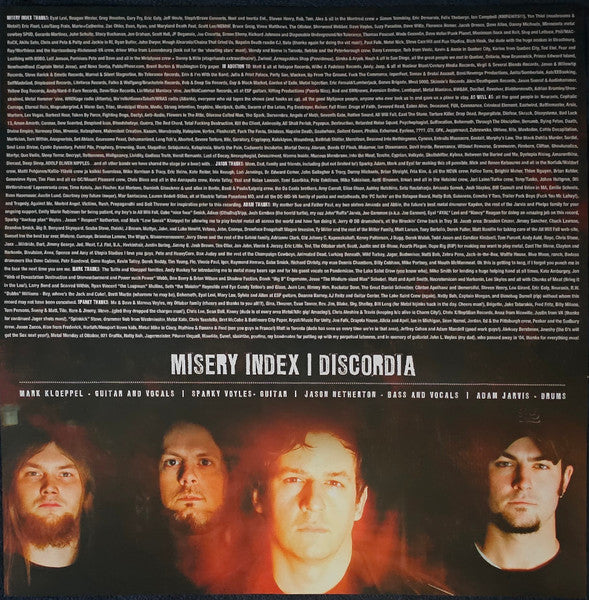 Misery Index : Discordia (LP,Album,Reissue)