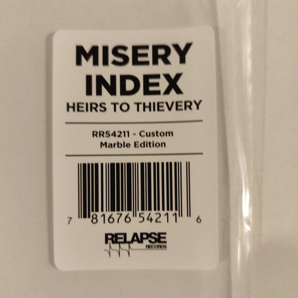 Misery Index : Heirs To Thievery (LP,Album,Limited Edition,Reissue)