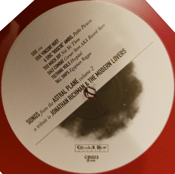 Various : Songs From The Astral Plane, Volume Two: A Tribute To Jonathan Richman & The Modern Lovers (LP, Num, Red)