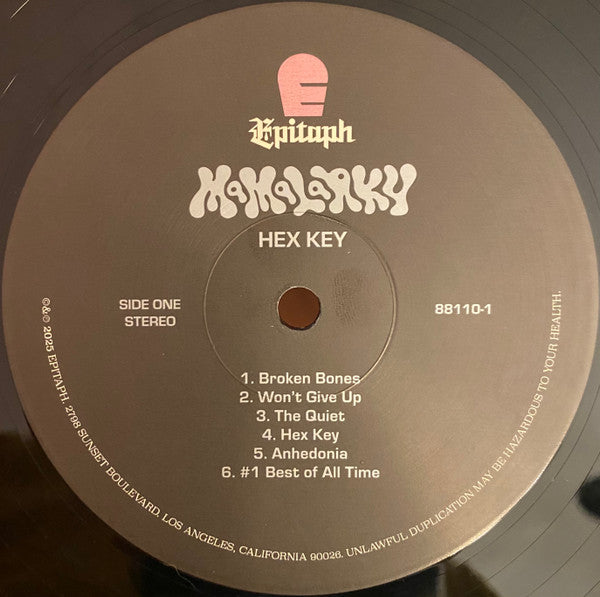 Mamalarky : Hex Key (LP, Album)