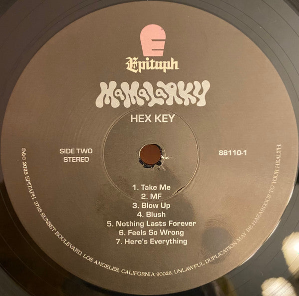 Mamalarky : Hex Key (LP, Album)