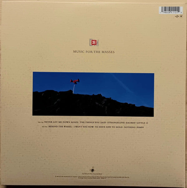 Depeche Mode : Music For The Masses (LP,Album,Reissue,Remastered)