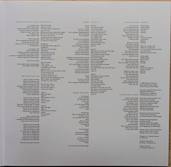 Depeche Mode : Music For The Masses (LP,Album,Reissue,Remastered)