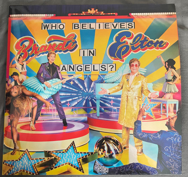 Elton John & Brandi Carlile : Who Believes In Angels? (LP, Album, Ltd, Num, Red)
