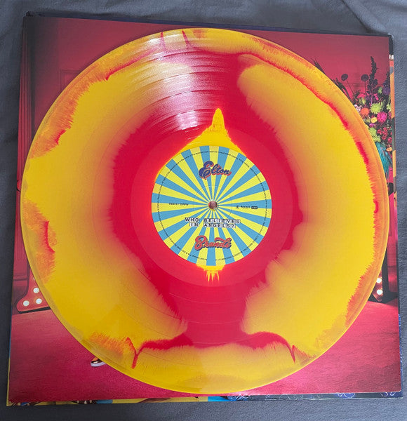 Elton John & Brandi Carlile : Who Believes In Angels? (LP, Album, Ltd, Num, Red)